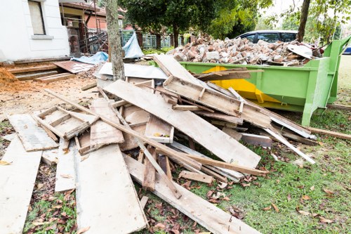 Inspection of a commercial waste collection vehicle and logs