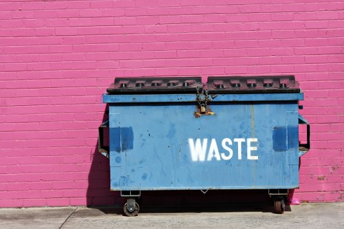 Commercial waste clearance in a Basildon business setting